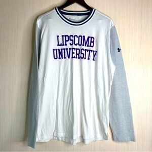 Under Armour Lipscomb University Bisons Loose Fit Long Contrast Sleeve Tee XL